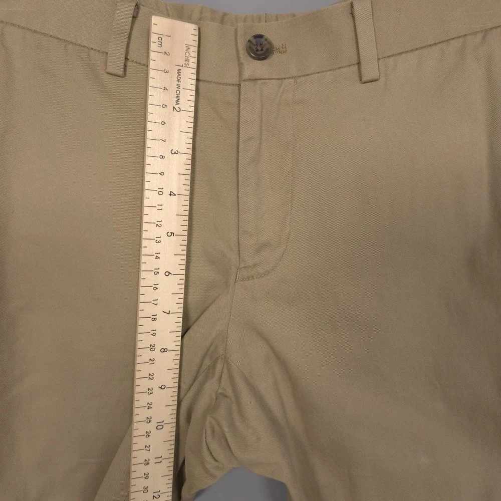 INDOCHINO Men's‎ Pants Size 28x28 SOHO 44 Cotton Slacks Trousers Tan Khaki